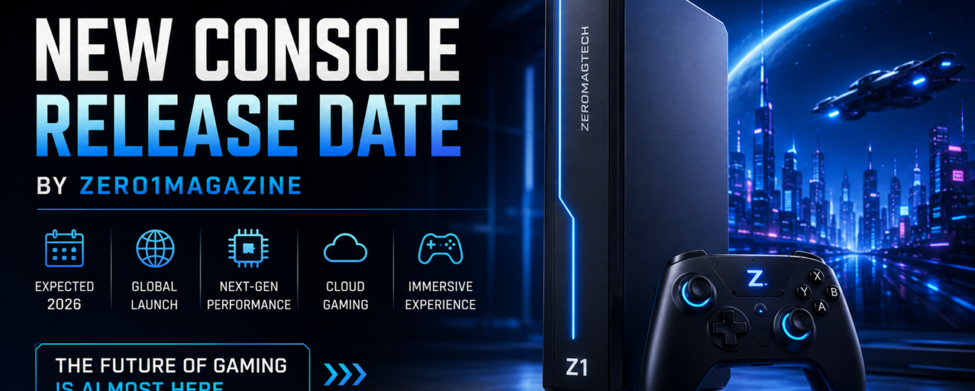 Zeromagtech New Console Release Date by Zero1Magazine