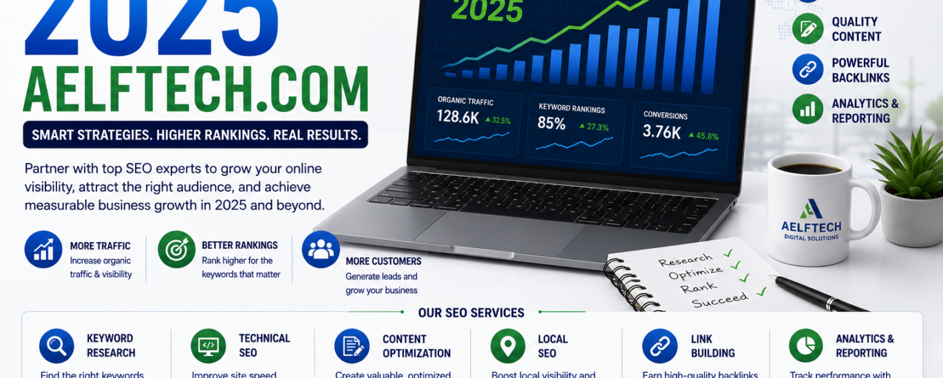 seo companies 2025 aelftech.com