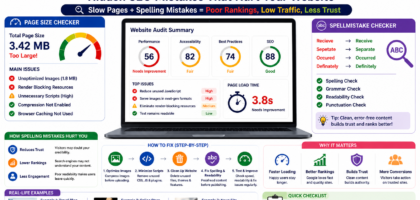 Page Size Checker SpellMistake: Hidden SEO Mistakes