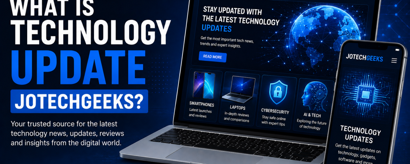 what is technology update jotechgeeks
