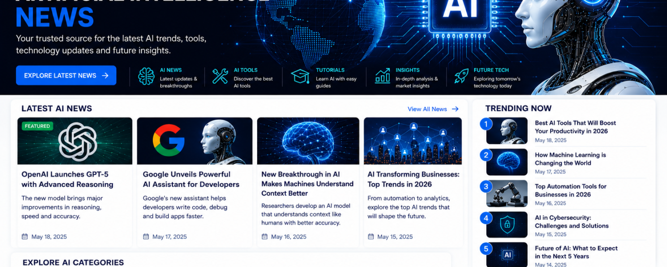 Droven IO Artificial Intelligence News – Latest AI Trends, Tools & Updates