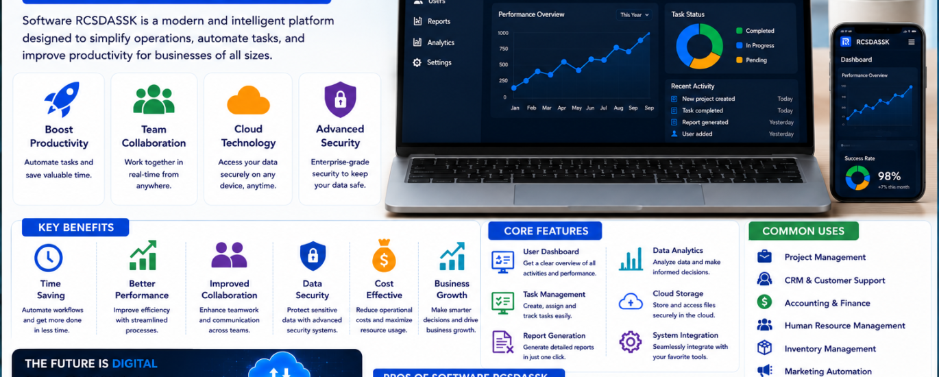 Software RCSDASSK – Complete Guide to Modern Business Software