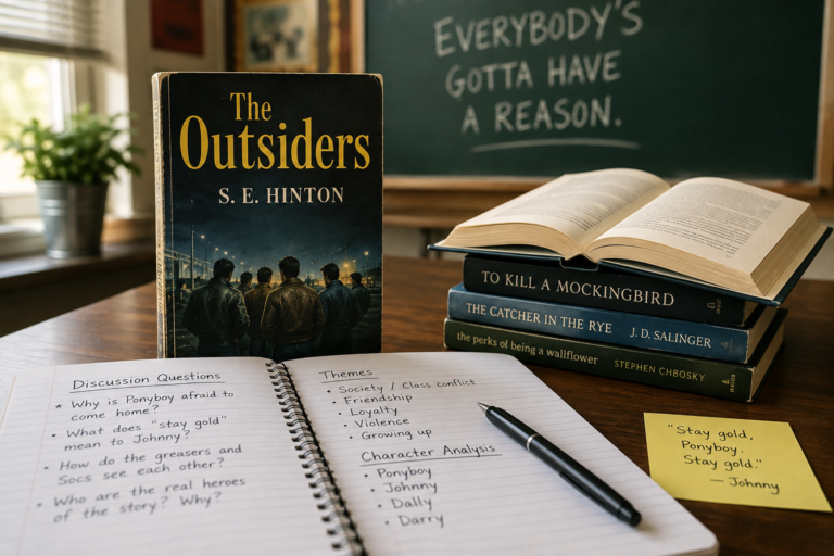 The Outsiders discussion questions and reading guide
