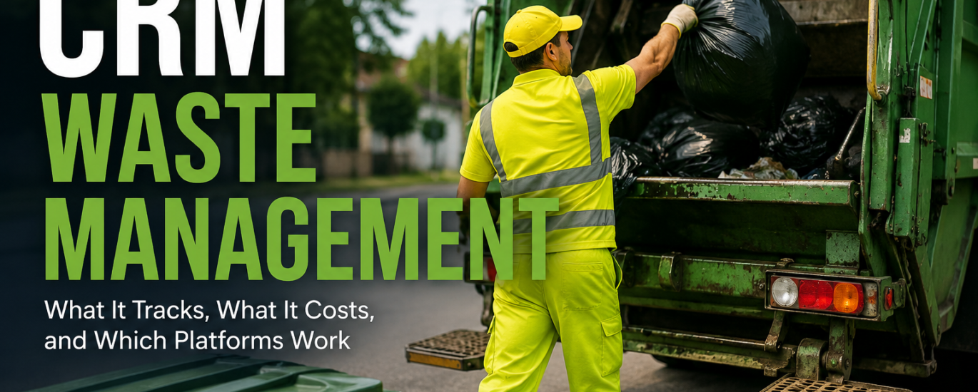 Waste management worker loading collected waste into a garbage truck